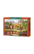 Puzzle 3000 el. Twilight at Woodgreen Pond Castorland