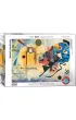 Puzzle 1000 el. ��ty, czerwony, niebieski Eurographics