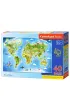 Puzzle 40 el. Mapa �wiata Castorland