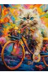 Puzzle 180 el. Kitten's Floral Ride Castorland