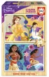 Puzzle drewniane 2x25 el. Pi�kna i Bestia, Vaiana: Skarb Educa
