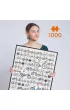 Puzzle Puzzlove CzuCzu 1000 el. Rowery Bright Junior Media