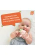 Gryzak silikonowy Razberry Grip, b��kitny RazBaby