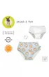 Lassig Majteczki pieluszka do pywania Splash & Fun Lew powder blue, rozm. 92