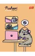 St. Majewski Zeszyt A5 laminowany Pusheen linia 32 kartki