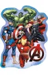 Puzzle konturowe 50 el. Przygody Avengers Trefl