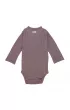 Lodger Body kopertowe niemowlce dugi rkaw baweniane wrzosowe Ciumbelle Rose rozm. 56