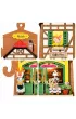 Skadany Drewniany Model Puzzle 3D - Leniwa Kawiarnia Robotime