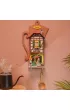 Skadany Drewniany Model Puzzle 3D - Leniwa Kawiarnia Robotime