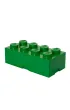 Pojemnik klocek LEGO Brick 8 Zielony