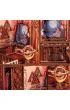 Puzzle Miniaturowy domek Book Nook Pok�j Wsp�lny Szko�y Magii Habarri
