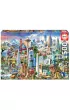 Puzzle 1500 el. Symbole Ameryki Pnocnej Educa