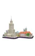Puzzle 3D 126 el. Cityline Warszawa Cubic Fun