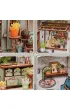 Puzzle Miniaturowy domek mini Book Nook Kwiaty z Elizejskich P�l Habarri