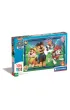 Puzzle 104 el. SuperColor. Paw Patrol Clementoni