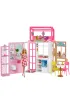 Barbie Kompaktowy domek + Lalka HCD48 Mattel