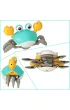 Krab uciekaj�cy pe�zaj�cy czujnik interaktywna akumulator USB zielony