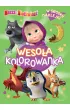 Masza i Nied�wied�. Weso�a kolorowanka