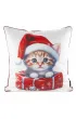 Eurofirany Poszewka �wi�teczna 175 45x45 cm kotek