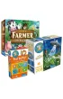 Pakiet: Superfarmer. The Dice Game, Trzy po trzy. Zwierz�ta Superfarmera, Puzzle 200 el. Superfarmer