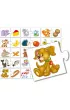 Puzzle edukacyjne Zwierzaki i ich przysmaki Adamigo