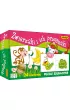 Puzzle edukacyjne Zwierzaki i ich przysmaki Adamigo