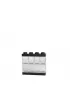 Gablotka na 8 minifigurek LEGO Czarna