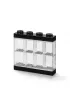 Gablotka na 8 minifigurek LEGO Czarna