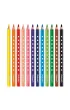 Pelikan Kredki tr�jk�tne grube Silverino 12 szt.