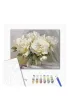 Brushme Malowanie po numerach - Wy�mienita delikatno�� Piwonii 40x50cm