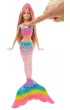Barbie Barbie T�czowa Syrenka Lalka DHC40 Mattel