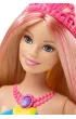Barbie Barbie T�czowa Syrenka Lalka DHC40 Mattel