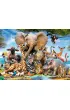 Puzzle 300 el. XXL Afryka�skie zwierzaki Ravensburger