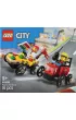 LEGO City Zestaw wycigwek: pizza kontra wz straacki 60458