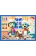 Puzzle 4w1 - U Treflik�w pada �nieg (12+15+20+24 el.)