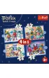 Puzzle 4w1 - U Treflik�w pada �nieg (12+15+20+24 el.)