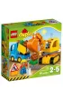 LEGO DUPLO Ci�ar�wka i koparka g�sienicowa 10812