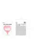 PartyDeco Balon foliowy Serce It's a girl jasny r� 45cm