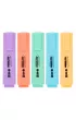 MemoBe Zakre�lacze pastelowe etui 5 szt.