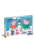 Puzzle 104 el. Maxi SuperColor. �winka Peppa Clementoni