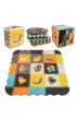 Mata edukacyjna piankowa puzzle zwierz�tka kolorowa 114 x 114 cm folia