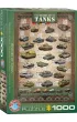Puzzle 1000 el. Historia czo�g�w Eurographics