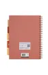 Strigo Ko�ozeszyt Pads A4 Afryka pastel be� kratka 100 kartek