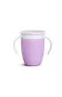 Kubek treningowy z uchwytami Munchkin Miracle 360&deg; 207ml fioletowy