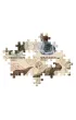 Puzzle 104 el. SuperColor. Jurassic World Clementoni