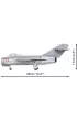 COBI 5822 Historical Collection Cold War Zimna Wojna Samolot myliwski LIM-1 Polish Air Force 504 klocki
