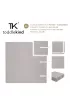 Toddlekind Mata do zabawy piankowa podogowa Classic Playmat Stone