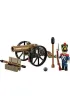 French Artilleryman & Cannon