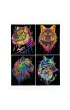 Diamond Dotz Haft diamentowy - Adults Flocked Neon Wild 4pack