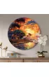 Twoje Hobby Malowanie po numerach okr�g�e - Dom nad oceanem 40cm